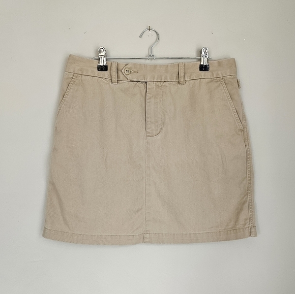 Beige Short Skirt by Ralph Lauren Sport Size 6 - Picture 1 of 3